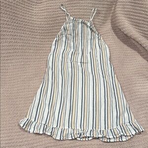 Roxy Striped Dress in Cream and Blue *BUNDLE*